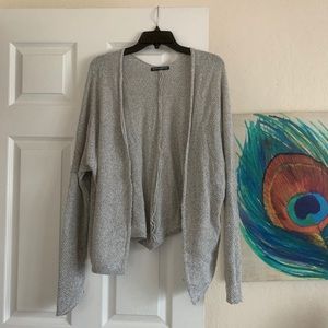 Brandi Melville Gray Sweater Cardigan